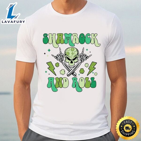 Shamrock And Roll St. Patrickâ€™s Day Shirt