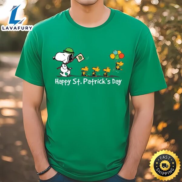 Shamrock Snoopy St Patricks Day Shirt Happy St Patricks Day Shirts