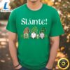 Slainte Three Gnomes Leprechaun St Patricks Day T-Shirt