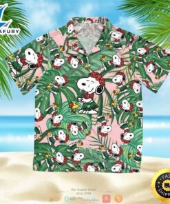 Snoopy Aloha Dance Hawaiian Shirt