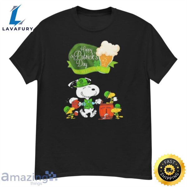 Snoopy And Friends Root Beer Happy St Patrick’s Day 2024 Shirt