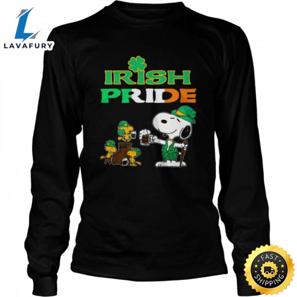 Snoopy And Woodstocks Beer Irish Pride Happy St Patrick’s Day shirt – T Shirt Classic