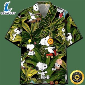 Snoopy Forest Hawaiian Shirt