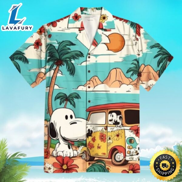 Snoopy Hawaiian Shirt Tropical Trip Beach Summer Shirt