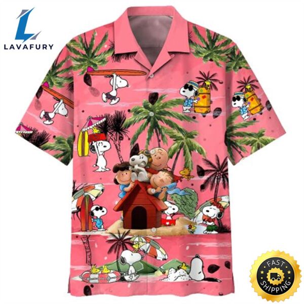 Snoopy Summer Time Youth & Adult Hawaiian Shirt