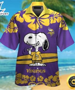 Snoopy Surfing Minnesota Vikings Hawaiian…