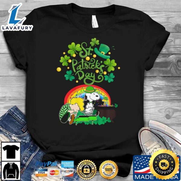 Snoopy and Charlie Brown St Patrick’s Day shirt