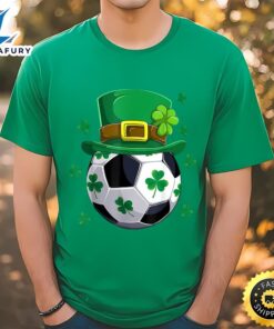 Soccer St Patricks Day Leprechaun…
