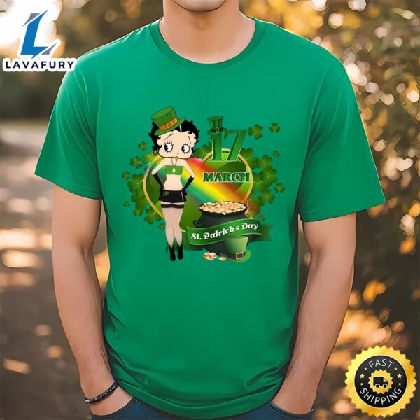 St Patricks Day Betty Boop’s T-Shirt