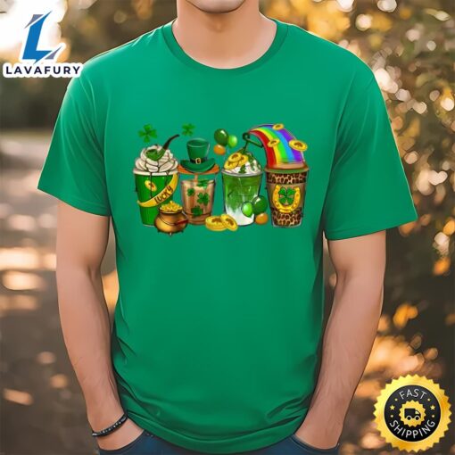 St Patricks Day Coffee Latte Shirt