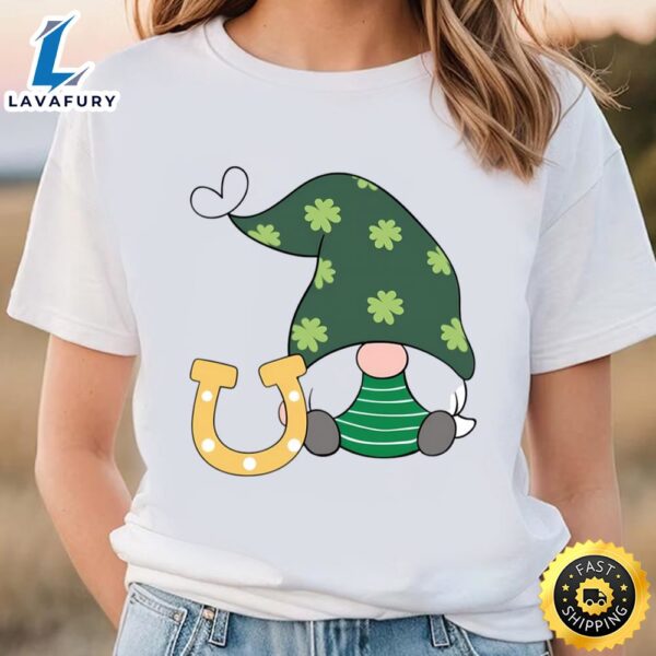 St Patricks Day Cute Gnomes T-Shirt