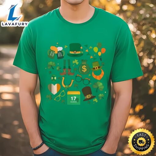 St Patricks Day Doodle Saint Patricks Day T-shirt