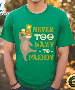 St Patricks Day Funny Sloth…