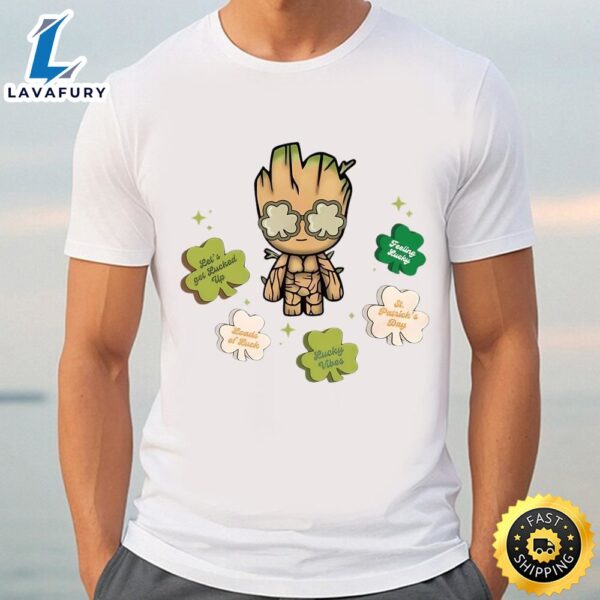 St Patricks Day Groot Funny Groot St Awesome Shirts