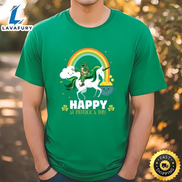 St Patricks Day Leprechaun Irish Unicorn Shirt