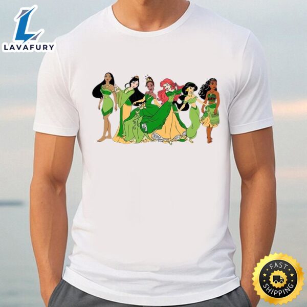 St Patricks Day Princess T-Shirt, Disney Princess T-Shirt