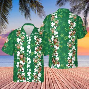 St Patricks Day Trendy Hawaiian…