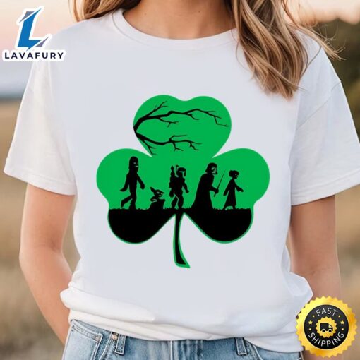 Star Wars Characters Shamrock Shirt, Disney Star Wars St…