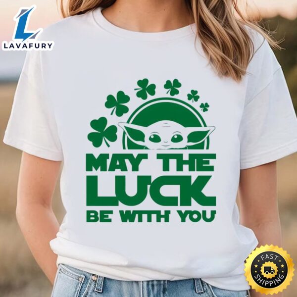Star Wars May The Luck Be With You Shirt, Star Wars St Patrick’s…
