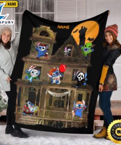 Stitch Cosplay Horror Characters Blanket…