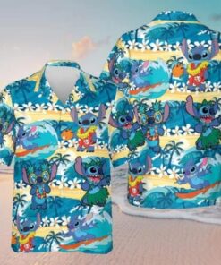 Stitch Disney Tropical Summer Hawaiian…