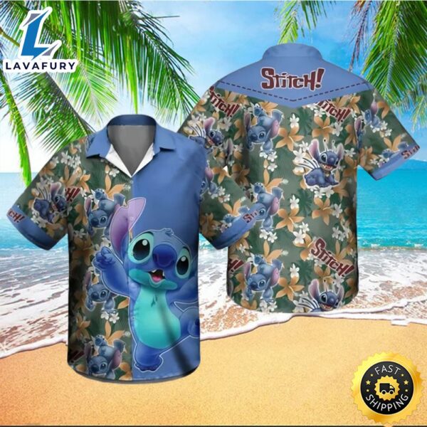Stitch Happy Disney Cruise 2024 Disney Hawaiian Shirt
