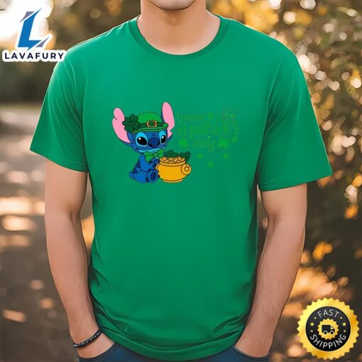 Stitch Happy Patrick Day Shirt