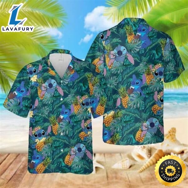 Stitch Hawaiian Shirt Disney Gift For Beach Lovers
