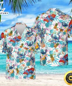 Stitch Hawaiian Shirt, Funny Stitch…