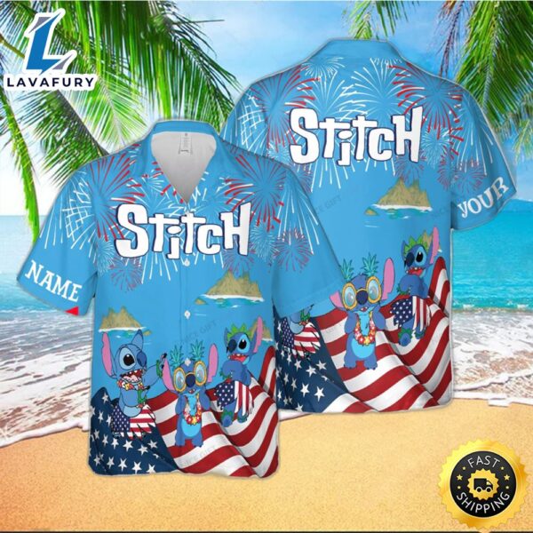 Stitch Personalized Hawaiian 3d Shirt For Men And Women Gift Beach