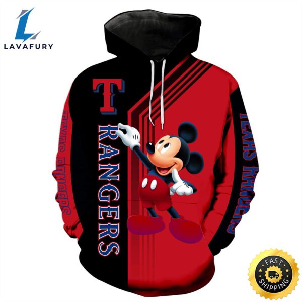 TR Mickey Mouse 3D Full Over Print Shirt