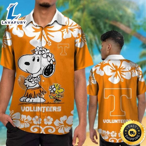Tennessee Volunteers & Snoopy Hawaiian Shirt