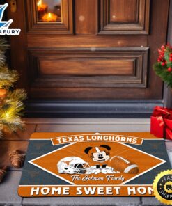 Texas Longhorns Doormat Custom Your…