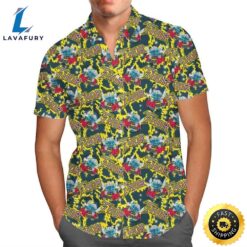 Thor Superhero Stitch Hawaiian Shirt…