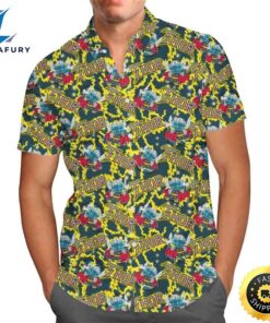 Thor Superhero Stitch Hawaiian Shirt…