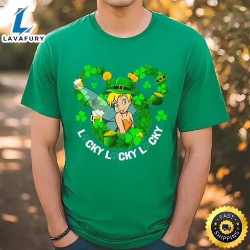 TinkerBell Shamrock St Patrick’s Day Disney Shirt