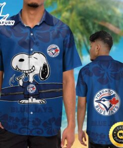 Toronto Blue Jays Snoopy Hawaiian…