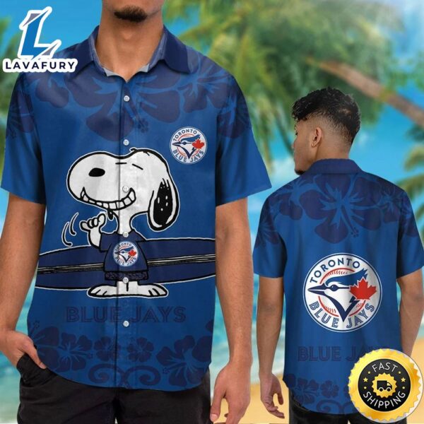 Toronto Blue Jays Snoopy Hawaiian Shirt