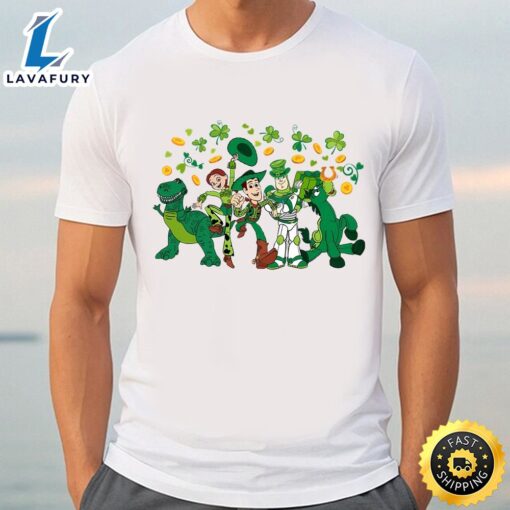 Toy Story Characters Saint Patrick T-Shirt