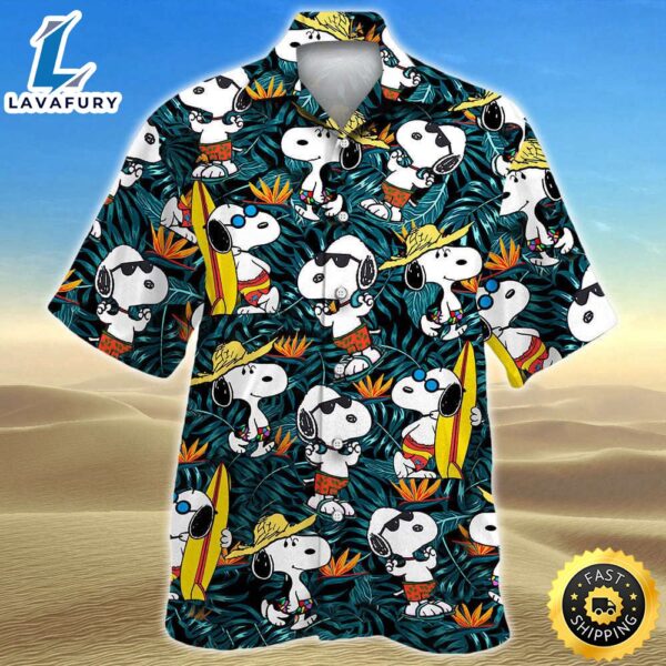 Tropical Snoopy Summer Time Hawaiian Shirt Summer Aloha Shirt