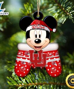 Utah Utes Team And Mickey…