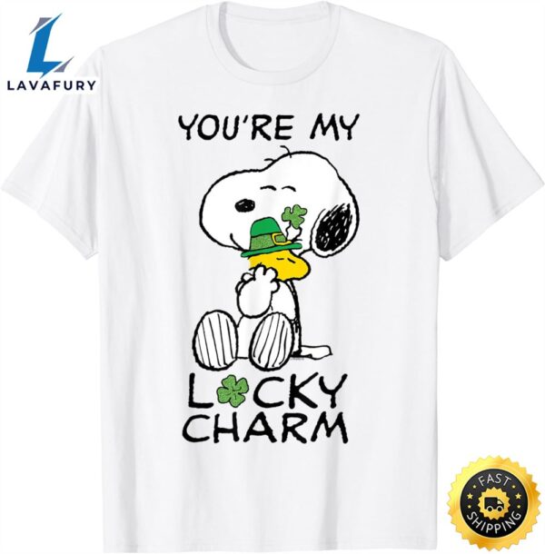 Who Needs Lucky Charm Snoopy Dog Saint Patricks Day Shirt