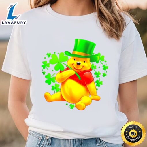 Winnie The Pooh Heart St.patrick’s Day Leprechaun Shirt