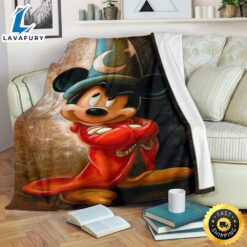 Wizard Mickey Fleece Blanket Fans