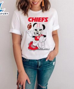 2024 Nfl Championship Game Mickey Mouse Super Bowl Kansas City Chiefs Football Logo Shirt