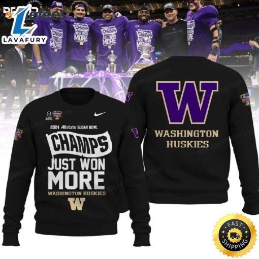 2024 Sugar Bowl Champions Huskies Sweatshirt