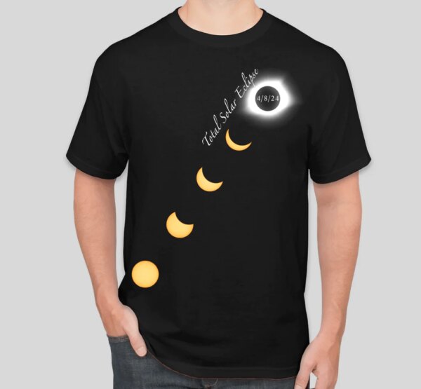 2024 Total Solar Eclipse T-Shirt Unisex