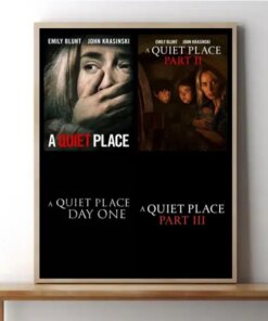 A Quiet Place Day One 2024 Movie Poster Decor For Any Room