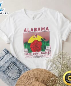 Alabama Crimson Tide 2024 Cfp Rose Bowl Fierce Competitor Shirt
