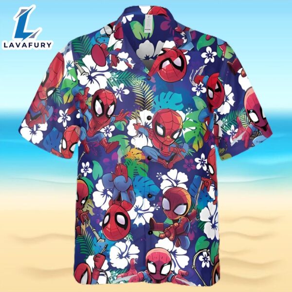 Amazing Superhero Tropical Spider Man Lovers Summer Vibes Hawaiian Shirt
